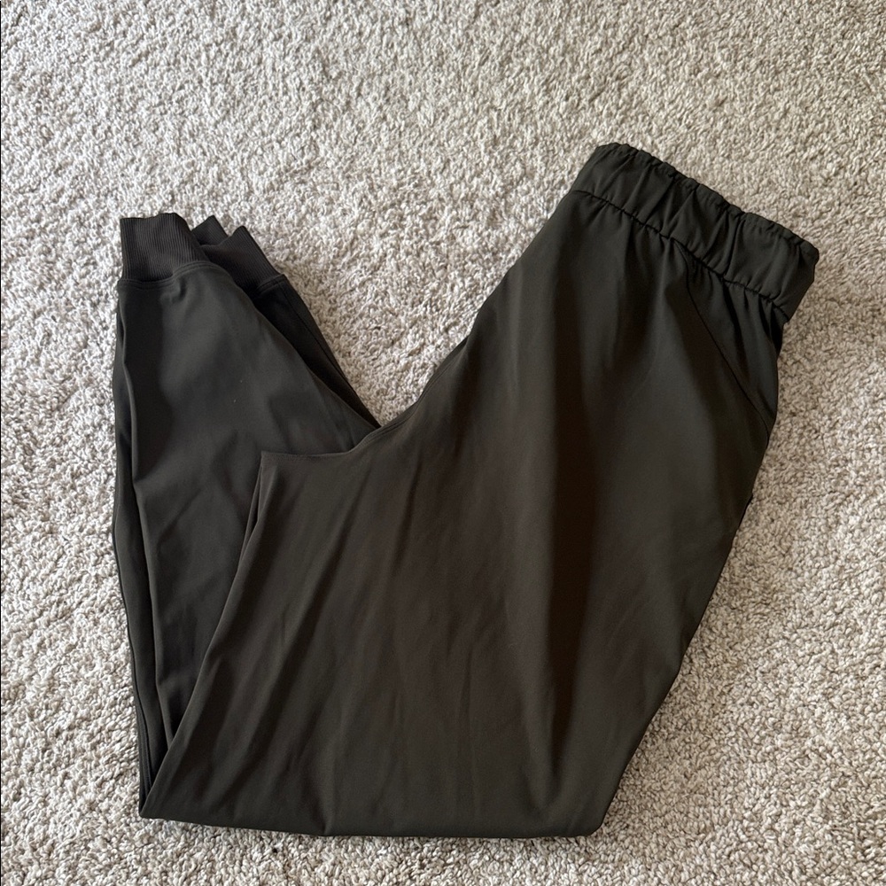 lululemon athletica Olive Green Track Joggers